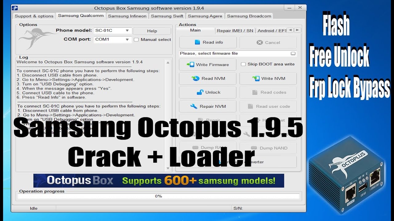 octopus box samsung v.2.4.7 full cracked without box download
